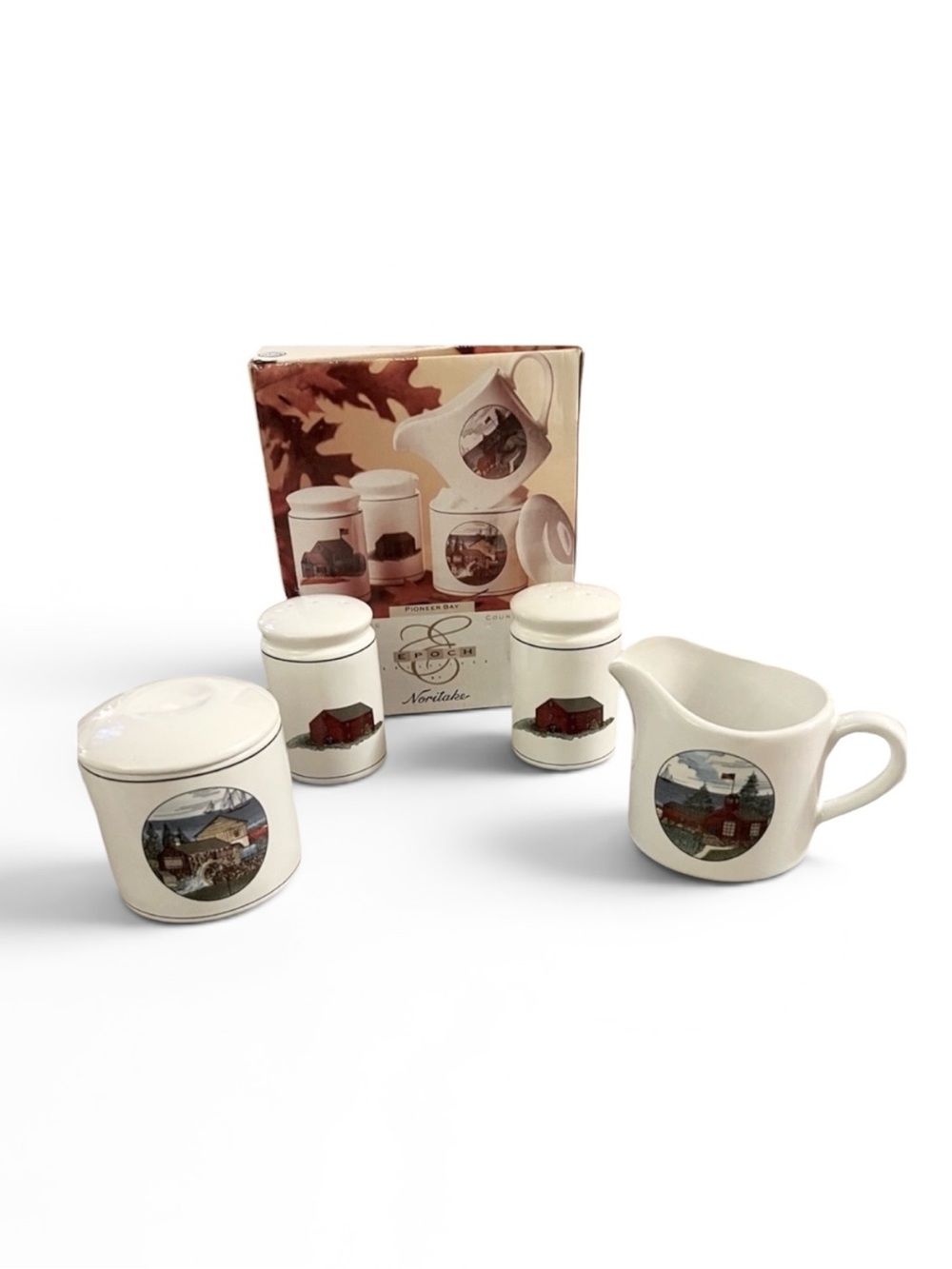 Epoch Collections Noritake Pioneer Bay Four Piece Set